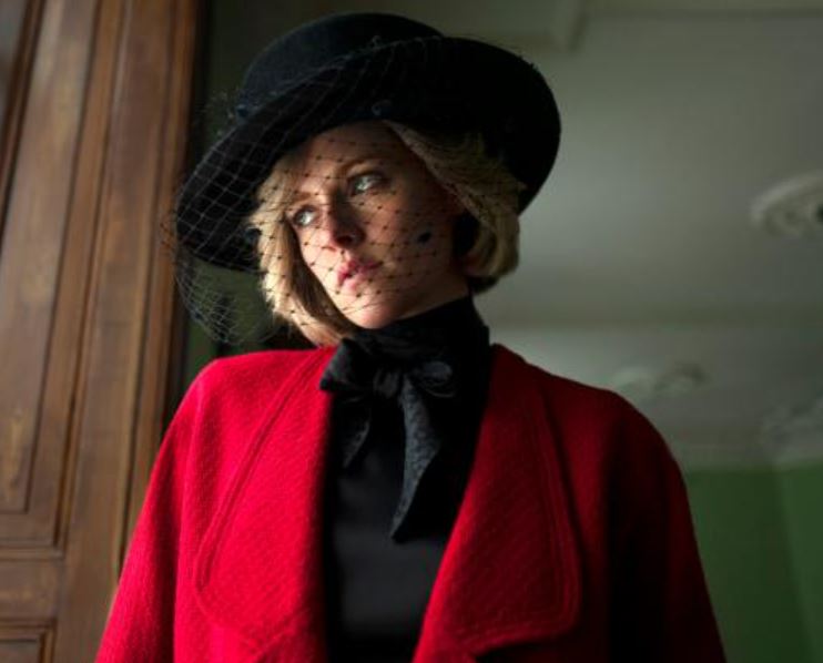 Potret Kristen Stewart saat perankan Putri Diana, bak kembar