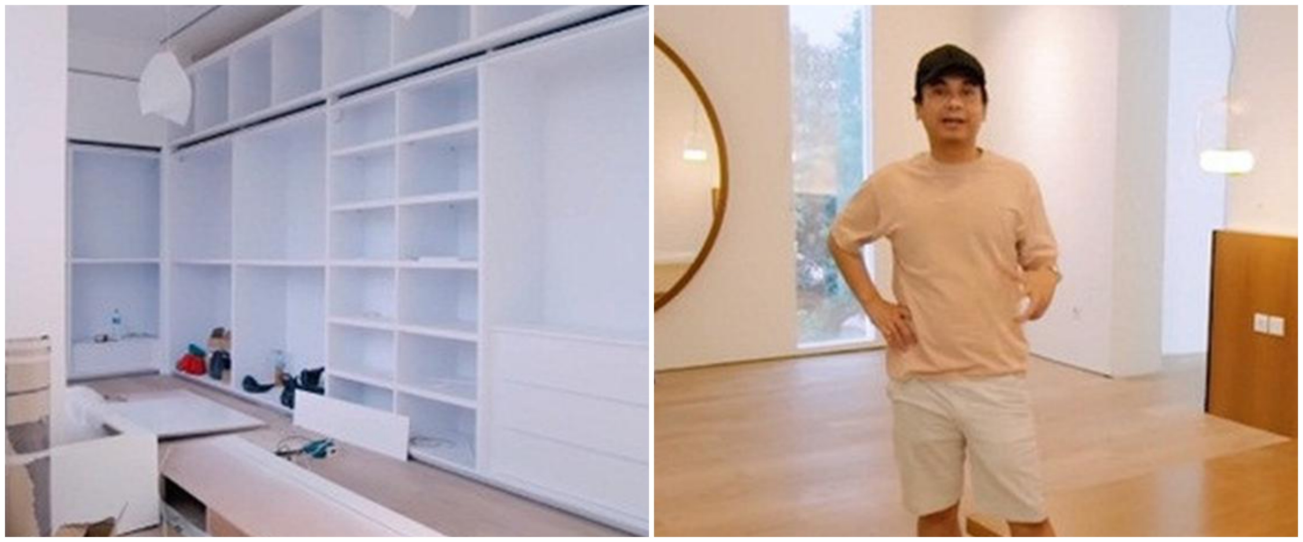 6 Penampakan walk in closet Raditya Dika, meja riasnya unik banget