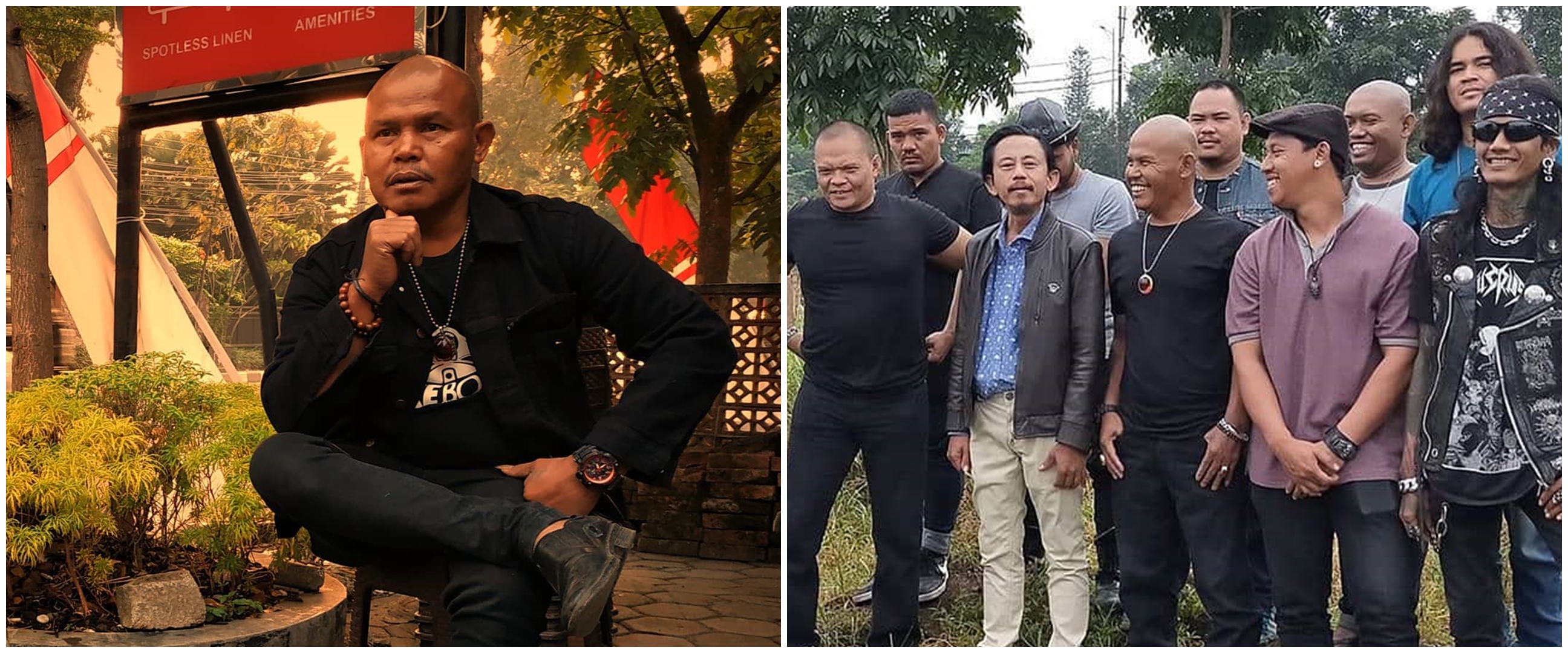 10 Potret kenangan kebersamaan Kang Pipit bareng pemain Preman Pensiun