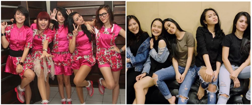 Potret lawas dan terkini 6 girlband Tanah Air, bikin pangling nih