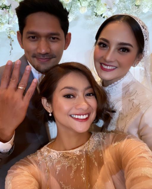 8 Momen seleb hadiri pernikahan Ibnu Jamil dan Ririn Ekawati
