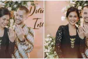 10 Momen pertunangan Indah Indriana dan Diaz Adritya Putra