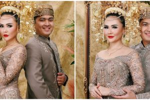 10 Momen haru akad nikah Sarah Gibson dan Diska Resha Putra
