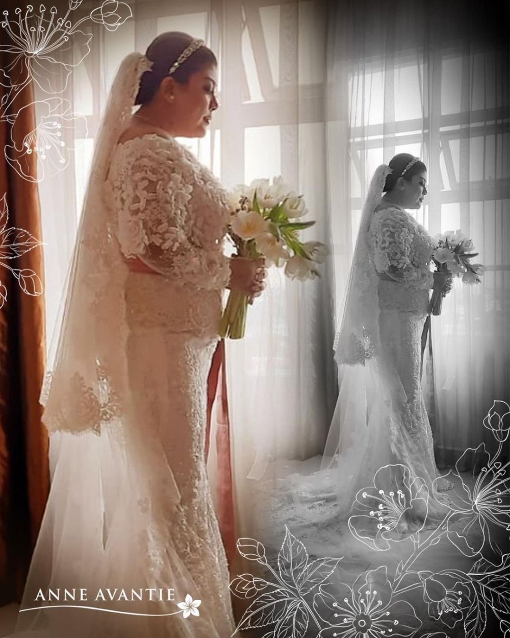 10 Momen pernikahan Regina Ivanova dan Lucky Jayadi, penuh khidmat