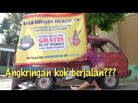 12 Nama angkringan di spanduk ini lucunya bikin pembeli senyum