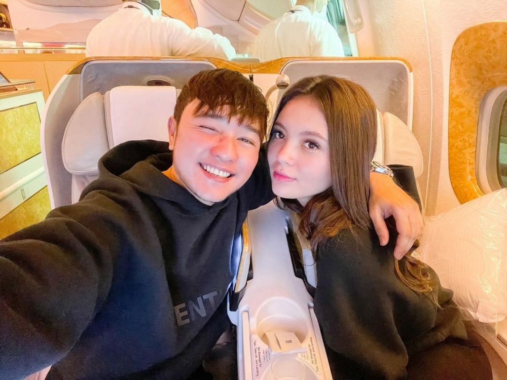 10 Potret terkini Abash mantan pacar Lucinta Luna dengan kekasih baru