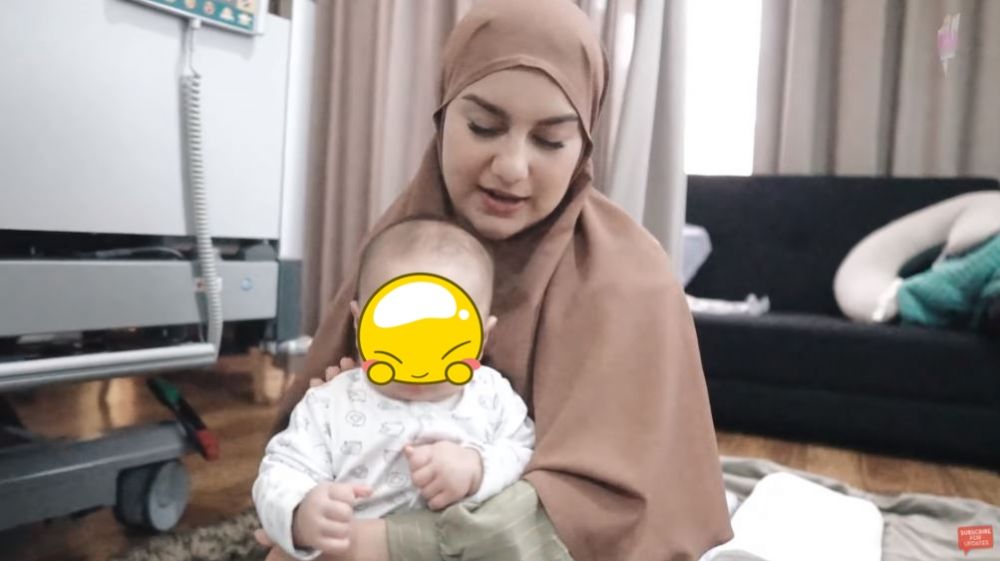 Dirawat di rumah sakit, begini kondisi anak Irish Bella dan Ammar Zoni