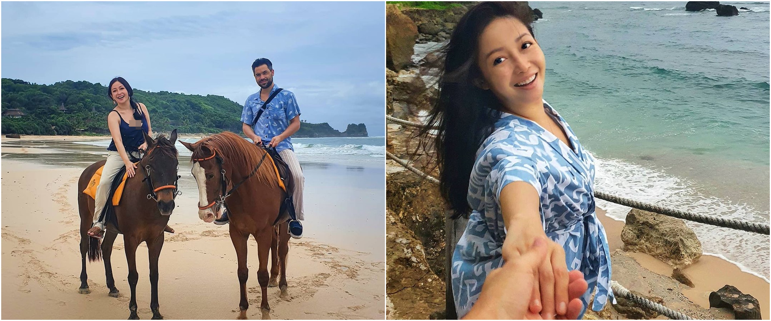 8 Momen honeymoon Chef Marinka dan suami di Bali hingga Sumba