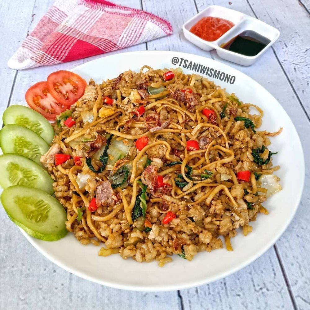 Resep bekal praktis berbahan mi © Instagram Resep bekal praktis berbahan mi © Instagram