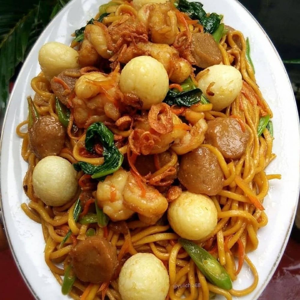 Resep bekal praktis berbahan mi © Instagram Resep bekal praktis berbahan mi © Instagram