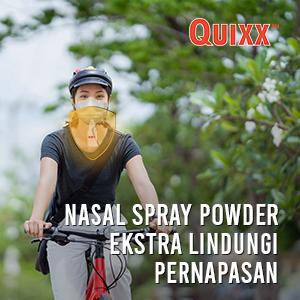 Pemakaian Powder Nasal Spray terbukti bantu lindungi sistem pernapasan