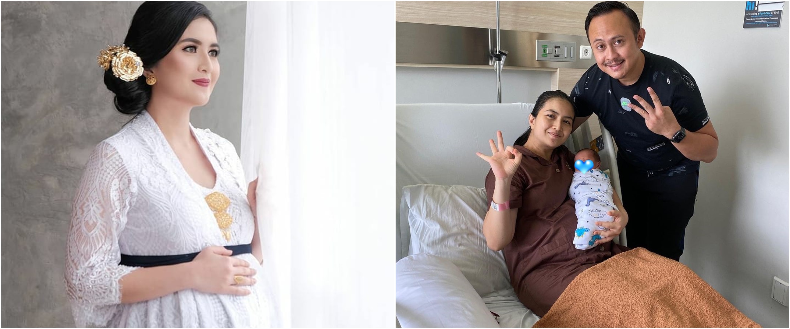 Kadek Devi melahirkan anak ketiga, nama sang bayi curi perhatian