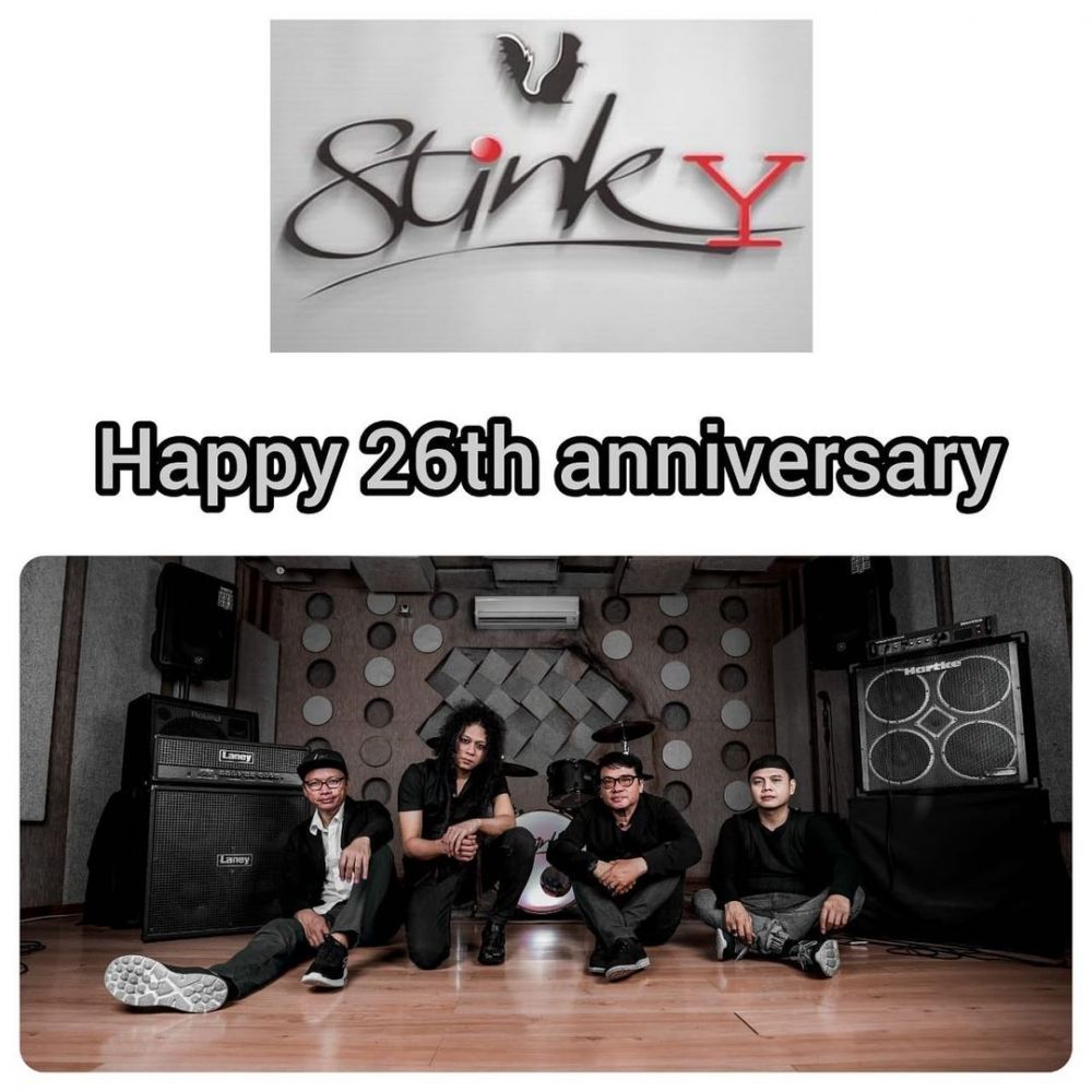 Anniversary ke-26, ini 10 potret transformasi personel band Stinky