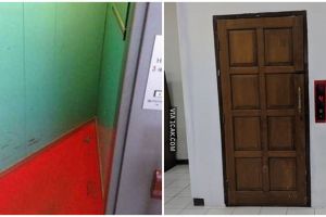 8 Penampakan lift antimainstream ini bikin bingung sendiri
