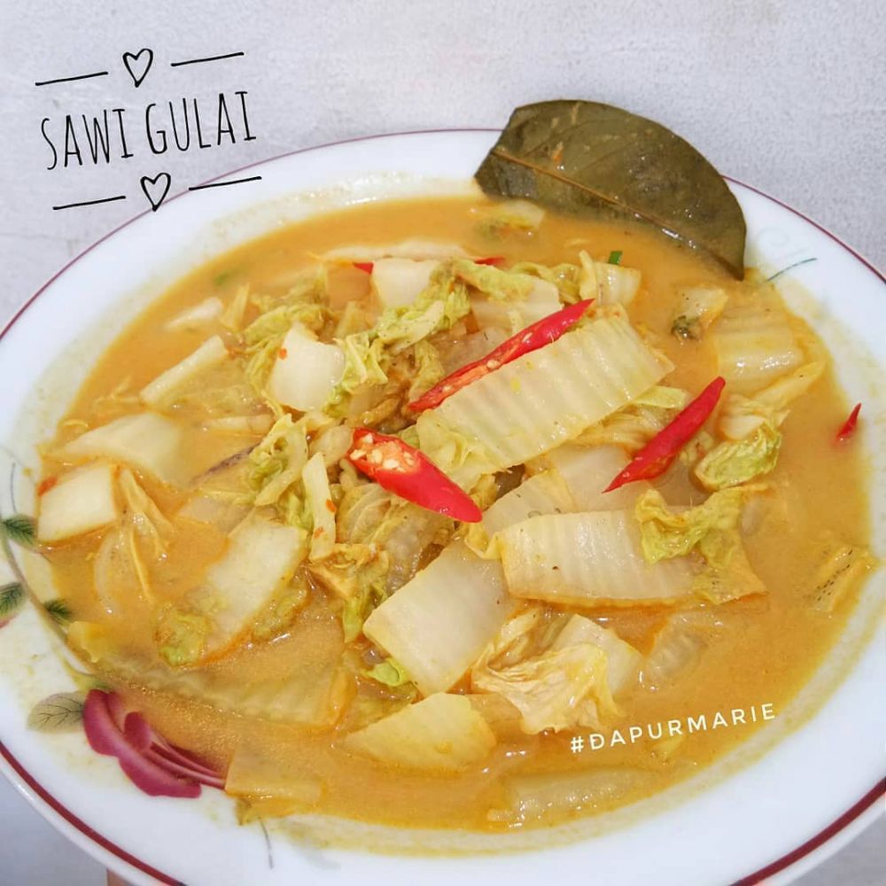Resep sayur sawi putih dengan berbagai bahan © Instagram Resep sayur sawi putih dengan berbagai bahan © Instagram