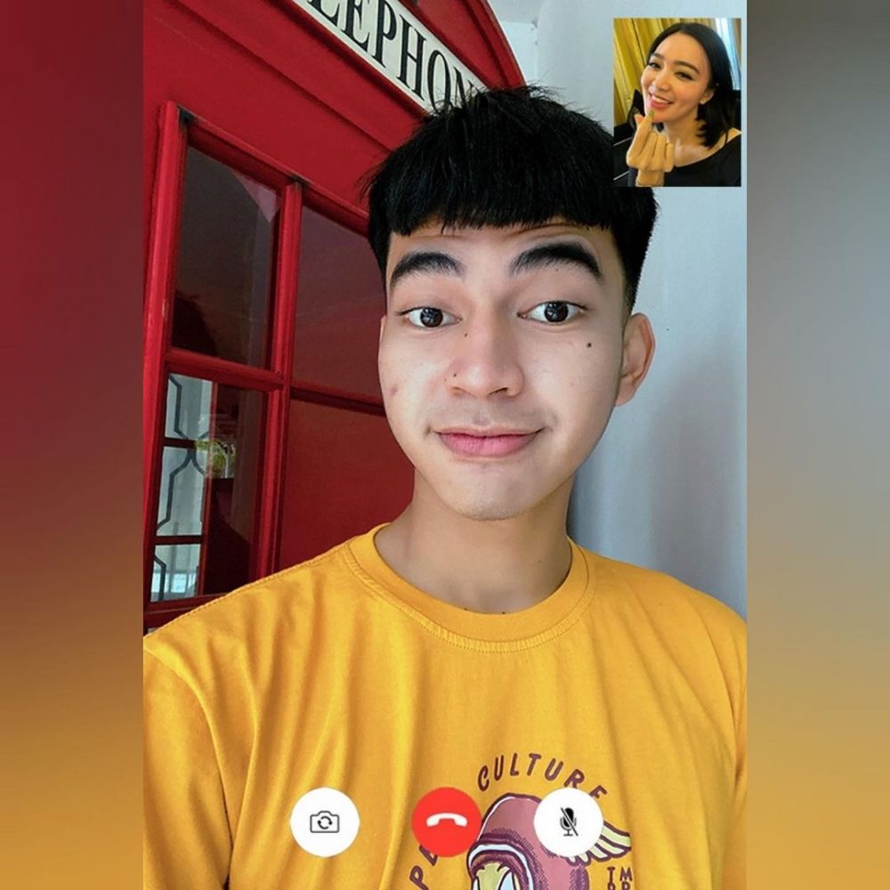 Momen Dimas Ahmad video call sama Wika Salim, jadi sorotan