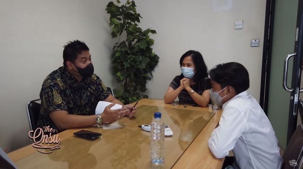 8 Potret Betrand Peto jalani tes masuk SMA, penuh perjuangan