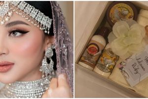 Intip suvenir pengajian 7 seleb jelang menikah, elegan banget