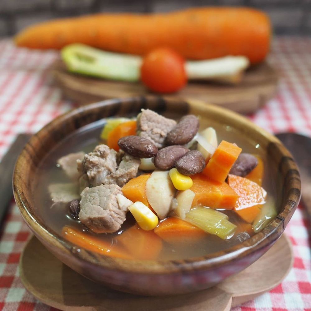 Resep kreasi sayur dan daging © Instagram Resep kreasi sayur dan daging © Instagram
