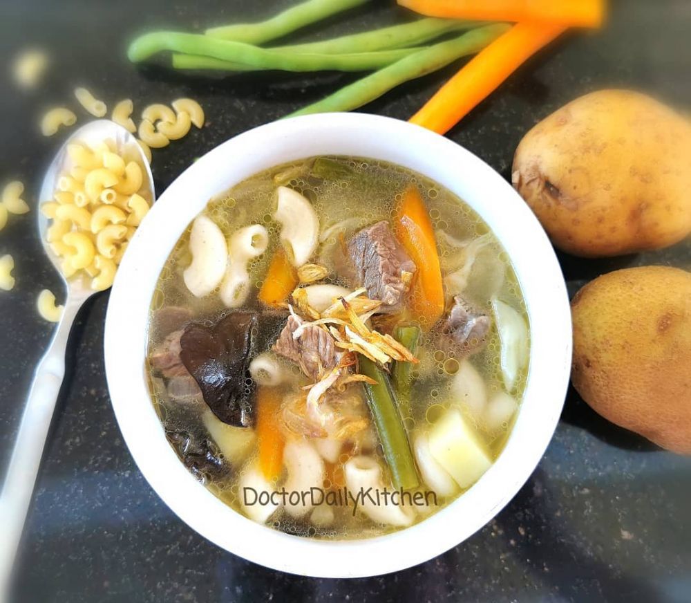 Resep kreasi sayur dan daging © Instagram Resep kreasi sayur dan daging © Instagram