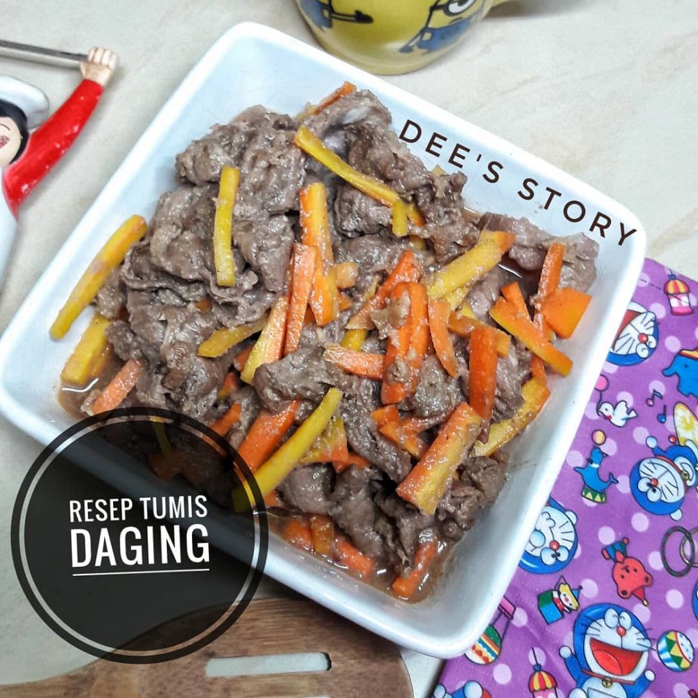 Resep kreasi sayur dan daging © Instagram Resep kreasi sayur dan daging © Instagram