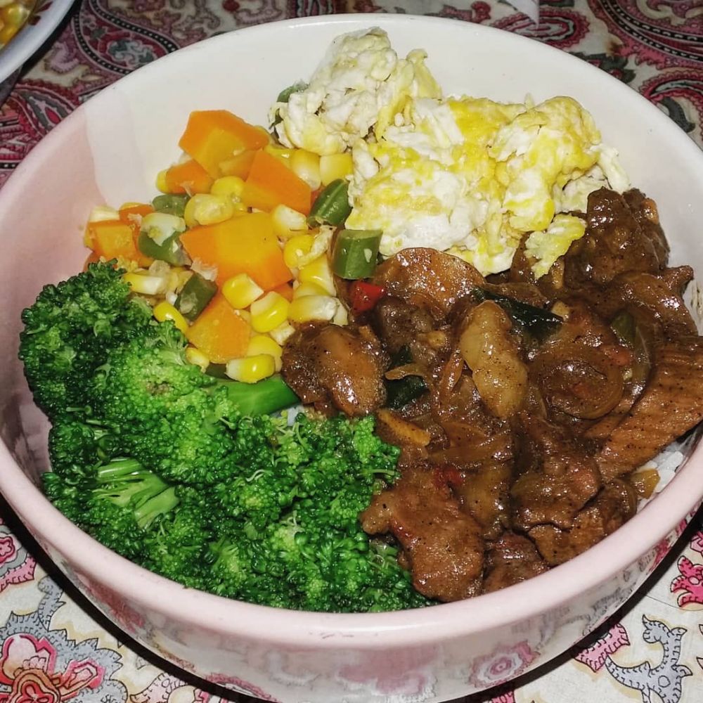 Resep kreasi sayur dan daging © Instagram Resep kreasi sayur dan daging © Instagram