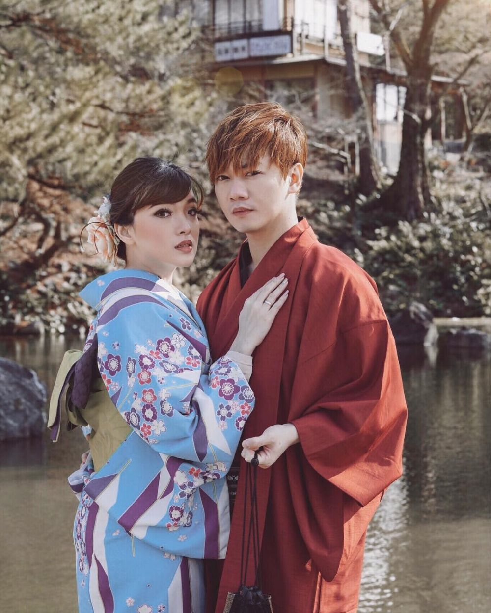 Pesona 10 penyanyi ketika memakai kimono, Syahrini tampil stunning