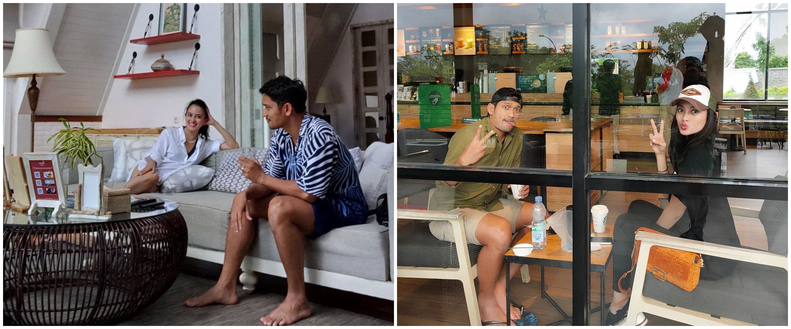 10 Potret honeymoon Ibnu Jamil dan Ririn Ekawati di Bali