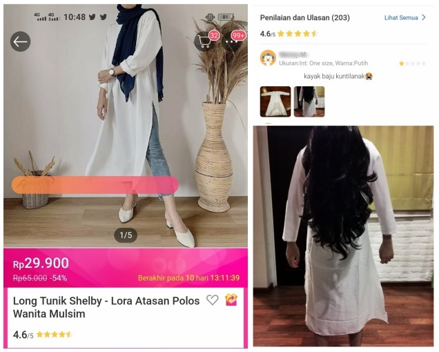 11 Review apes barang tak sesuai ekspektasi, kasihan tapi lucu