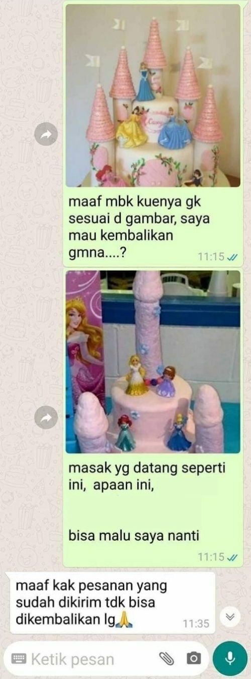 11 Review apes barang tak sesuai ekspektasi, kasihan tapi lucu