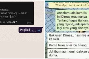 10 Chat lucu murid dan ibu guru ini endingnya bikin garuk kepala