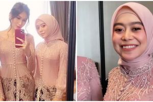 9 Pesona Lesty Kejora jadi bridesmaid Ali Syakieb dan Margin Wieheerm