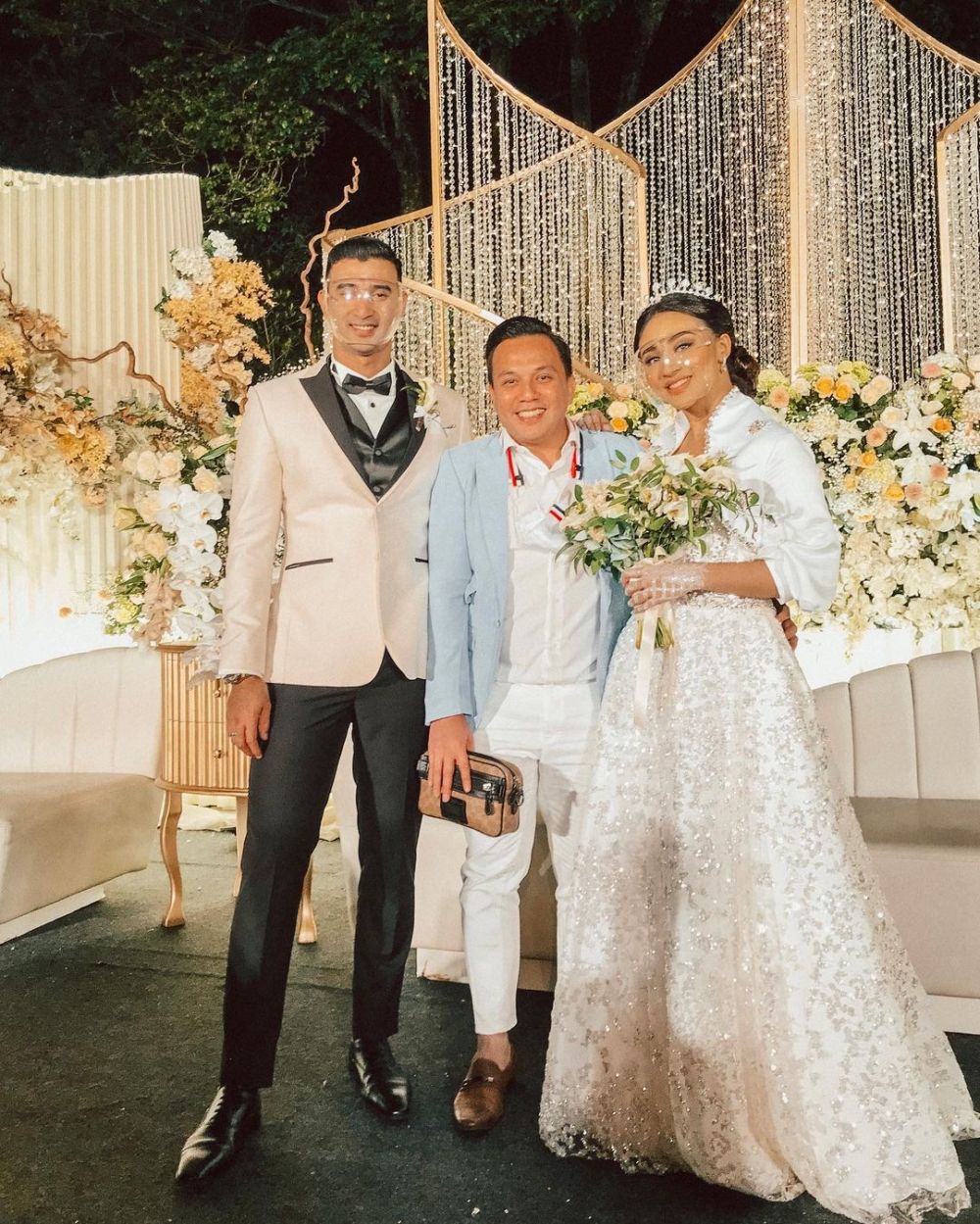 10 Momen resepsi Ali Syakieb dan Margin Wieheerm, dibagi beberapa sesi