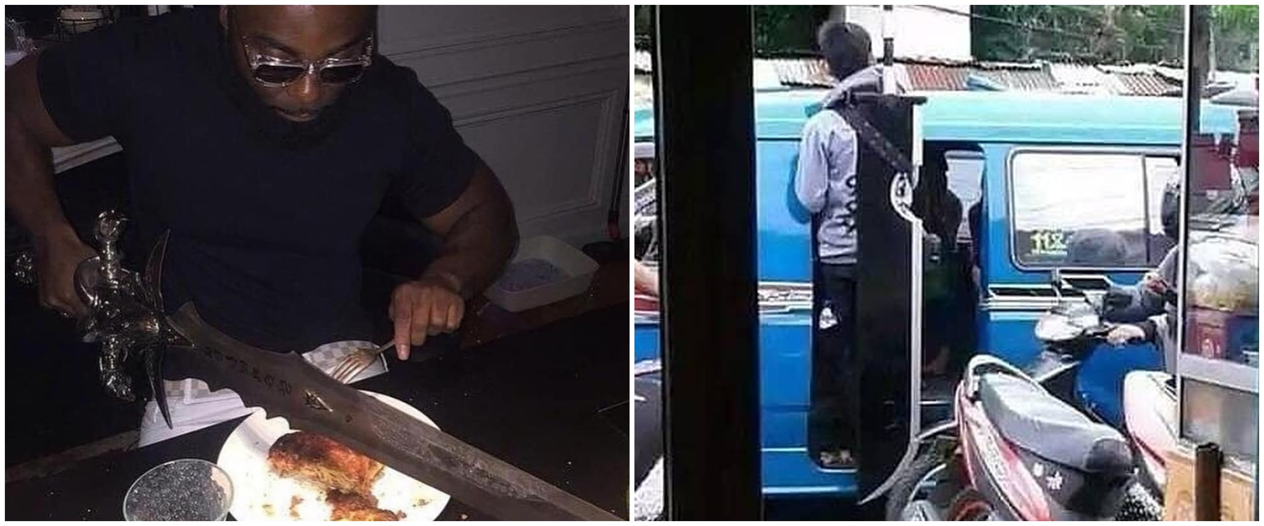 8 Potret unik orang bawa pedang, bak ninja