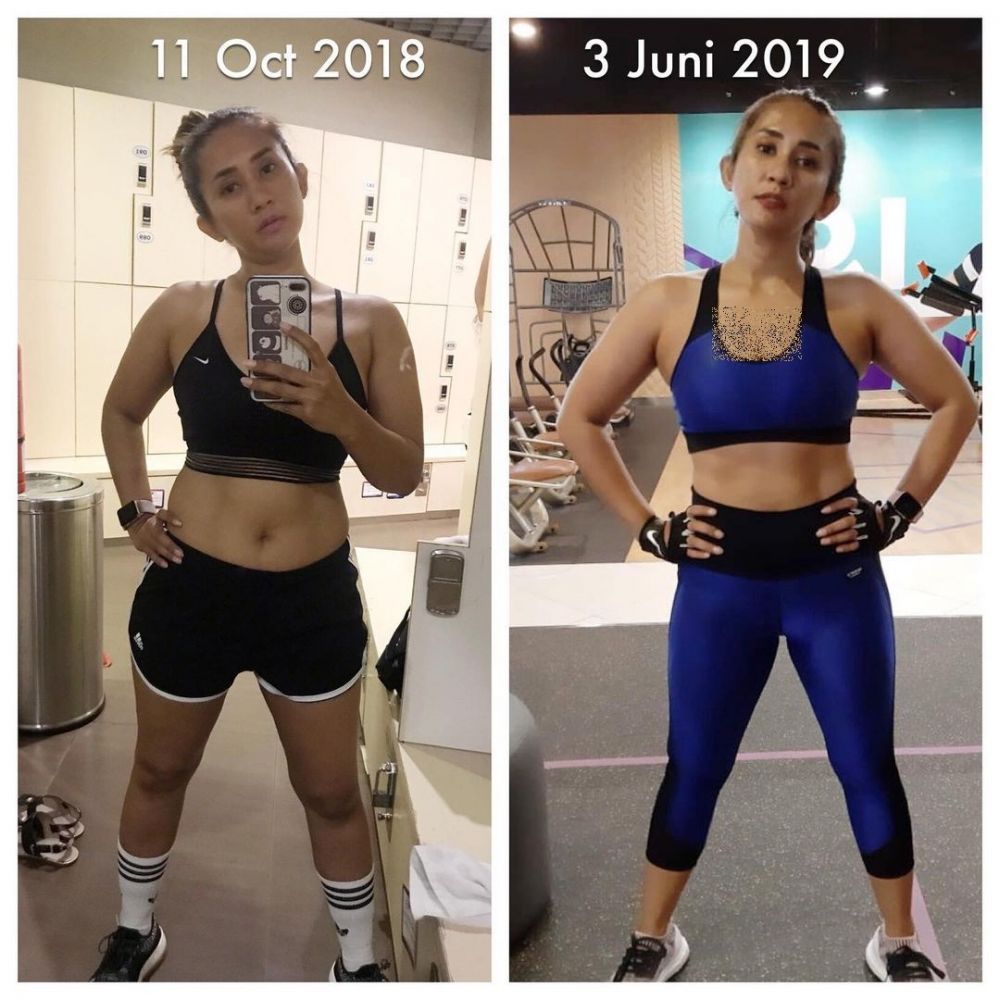 10 Potret transformasi Cut Memey, kini makin berotot