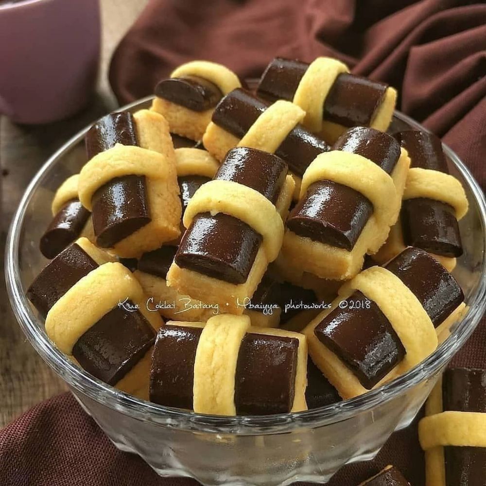 Resep kue kering dari coklat batang Instagram