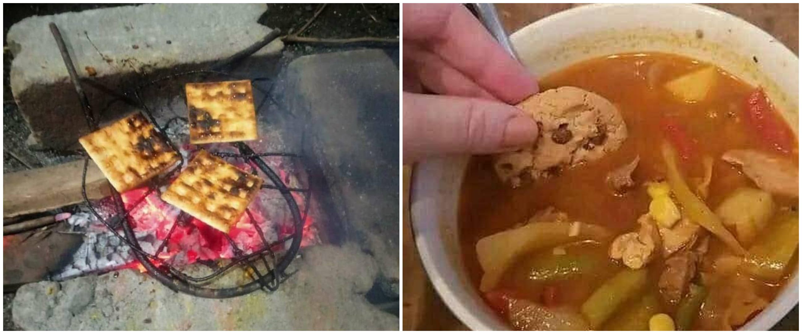 20 Cara antimainstream makan biskuit ini unik, ada yang dibakar