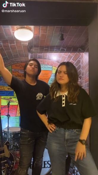 6 Potret Marsha Aruan dan El Rumi setelah putus, main TikTok bareng