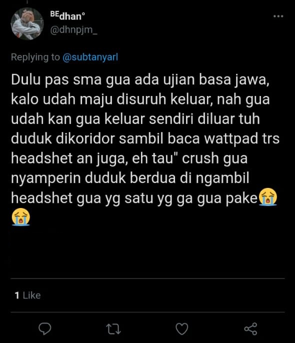 11 Curhatan momen romantis sama gebetan di sekolah, kocak