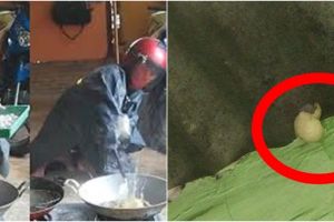10 Momen absurd menggoreng cimol ini bikin mikir berulang kali