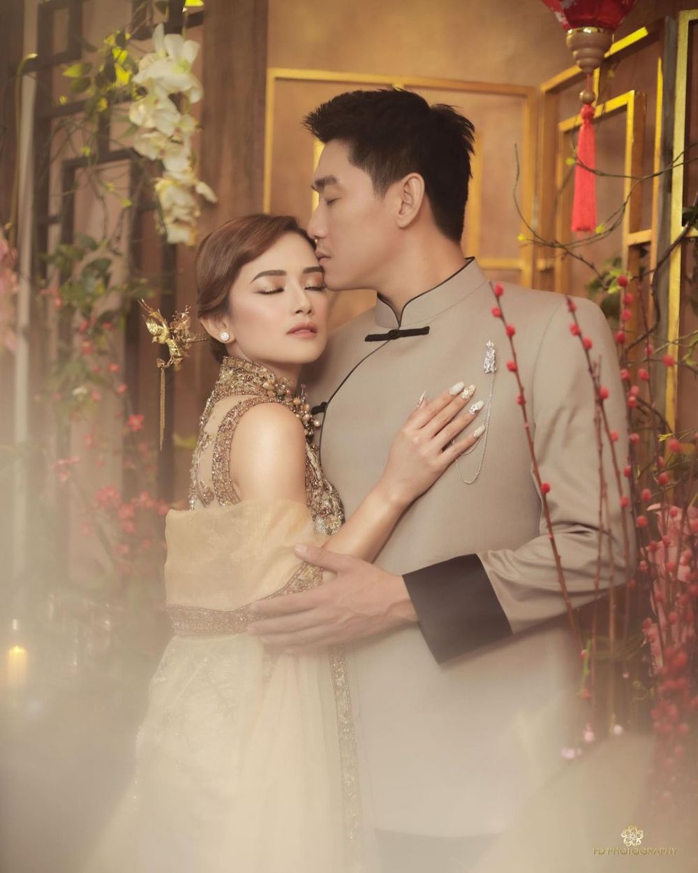 7 Momen pemotretan Ifan Seventeen dan Citra Monica, bergaya oriental