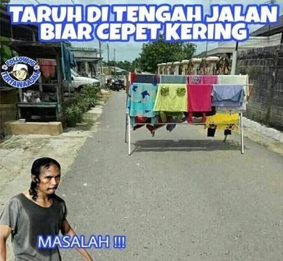 10 Tempat menjemur pakaian nggak biasa ini bikin tepuk jidat