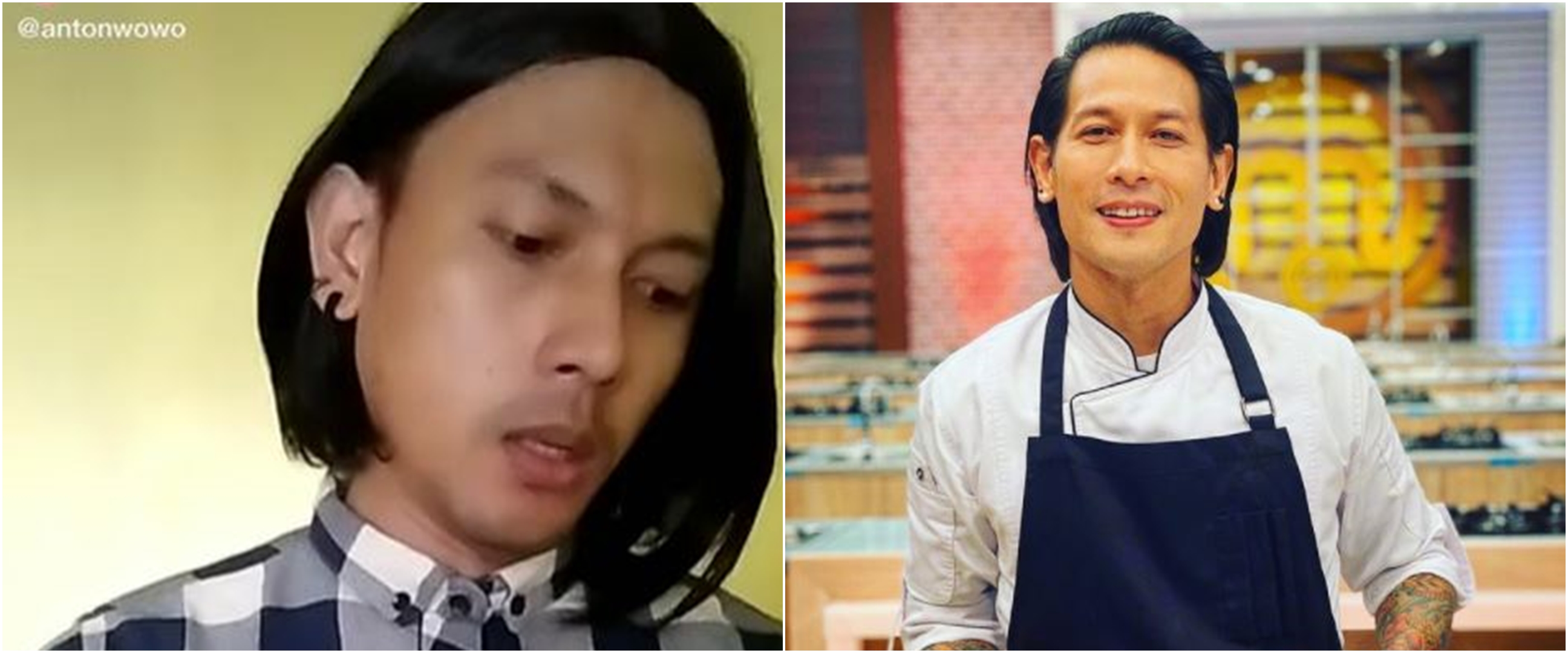 6 Potret Anton Wowo, seleb TikTok yang disebut 'kembaran' Chef Juna