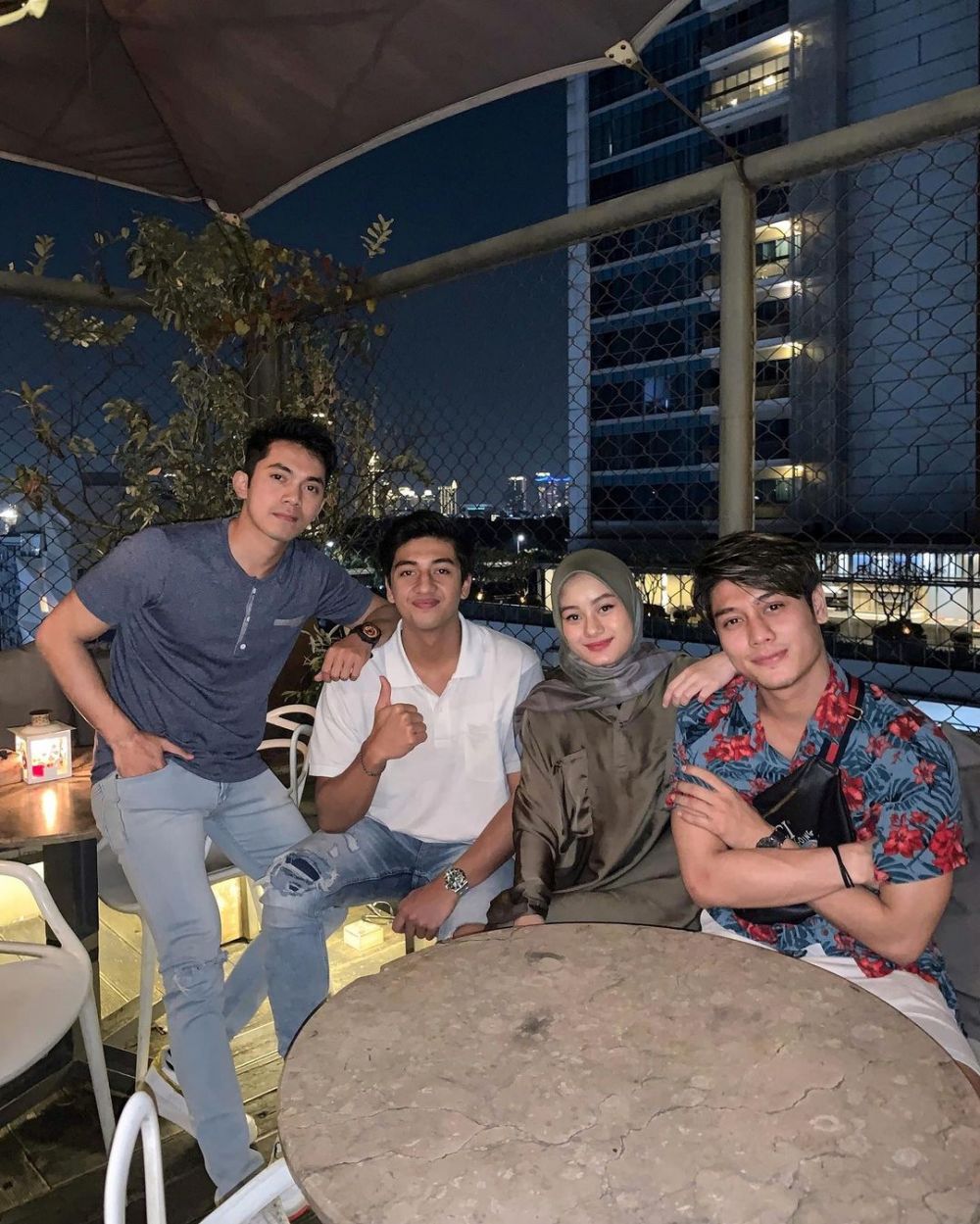 10 Potret persahabatan Rizky Billar, Harris Vriza, dan Ady Sky