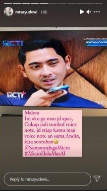 Fans garis keras Aldebaran, 10 unggahan halu Ayu Dewi ini bikin ngakak