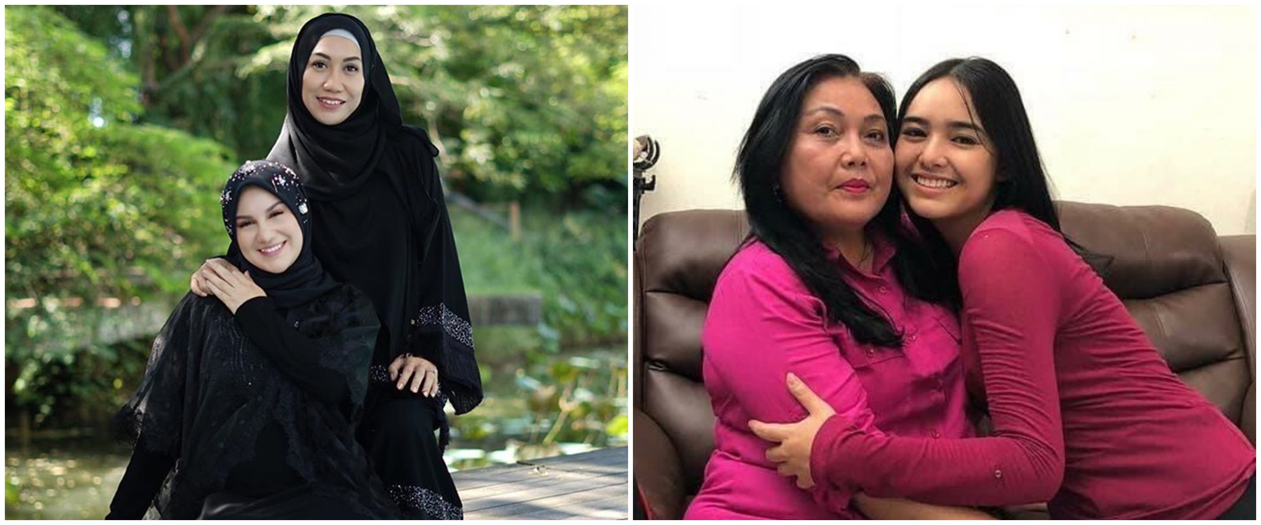 Potret masa kecil 10 pesinetron cantik dan ibunda, curi perhatian