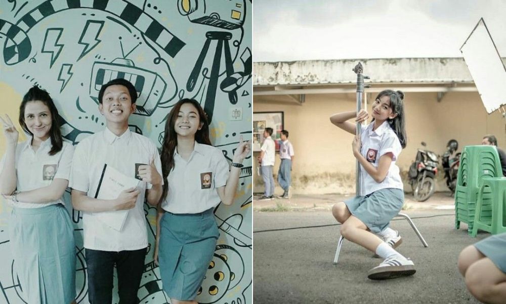 Gaya 5 pemain Ikatan Cinta saat perankan anak sekolah, bikin pangling
