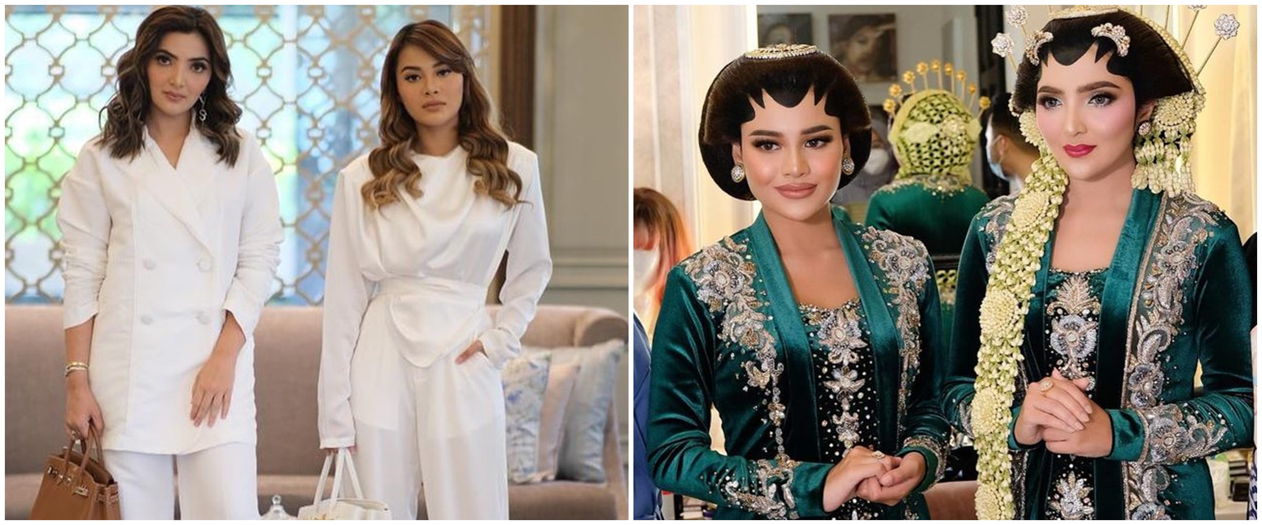 9 Potret Ashanty dan Aurel pakai baju pengantin Jawa, memesona pol