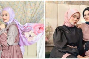 10 Pemotretan Dinda Hauw dan Lesty Kejora bertema sisterhood