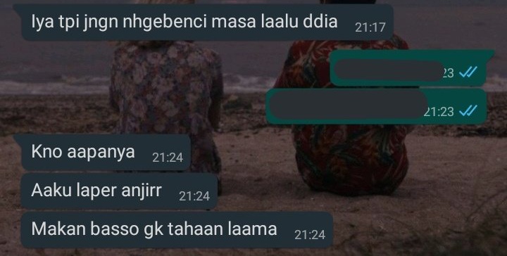 10 Chat lucu ke pacar pakai 'kode rahasia' ini bikin dahi berkerut